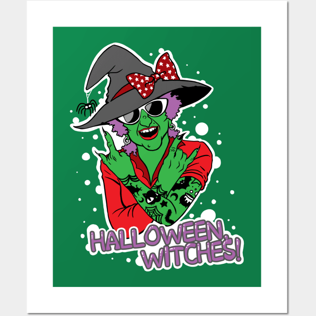 Halloween, Witches! Wall Art by spookyruthy